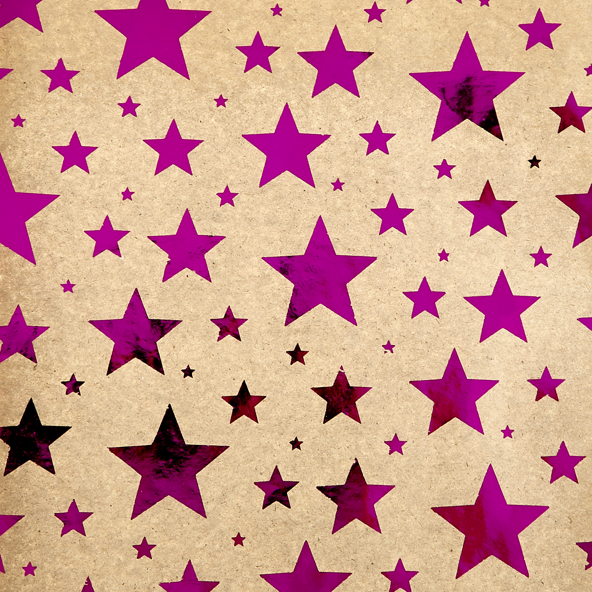 Foil Stars & Spots Assorted Wrapping Paper - 4 Rolls 